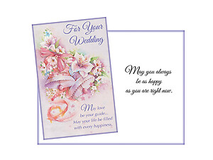 As Happy As You Are ~ Wedding Day Card