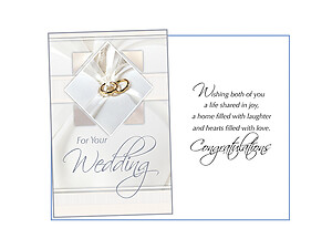 A Life Shared ~ Wedding Day Card