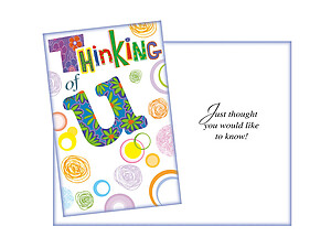 Would Like To Know ~ Thinking Of You Card