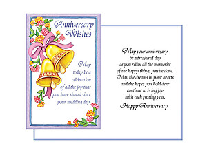 A Treasured Day ~ Happy Anniversary Card