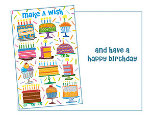 Make A Wish ~ Happy Birthday Card