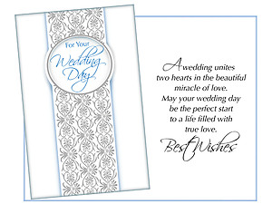 Miracle Of Love ~ Wedding Day Card
