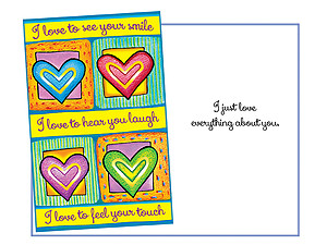 Everything About You ~ Expressions of LOVE Greeting Card