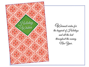 All The Best ~ 6 Pack Holiday Greeting Cards