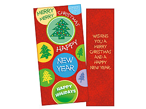 Merry Merry Christmas ~ Christmas Holiday Gift Card or Money Holder