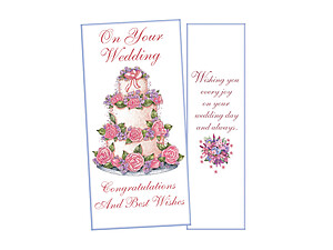Wishing You Every Joy ~ Wedding Gift Card / Money Holder