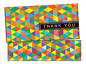 Thank You ~ 3 Pack ~ Gift Card / Money Holder