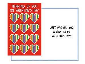 Just Wishing You ~ Valentine's Day Card