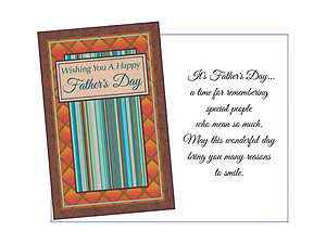 A Time For Remembering ~ Father's Day Card