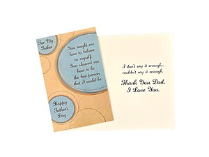 I Don't Say It Enough ~ Father's Day Card
