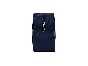 Men's Navy Accessory Zip Top Toiletry Travel Bag