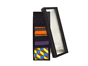 Men's Fancy Multi Colored Socks Gift Box