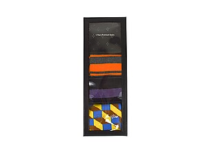 Men's Fancy Multi Colored Socks Gift Box