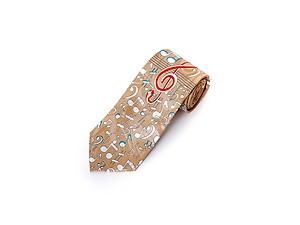 Music Note Novelty Tie