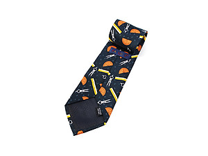 Teacher Novelty Tie ~ Navy