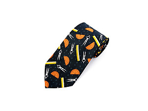 Teacher Novelty Tie ~ Navy