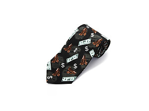 Finance Novelty Tie