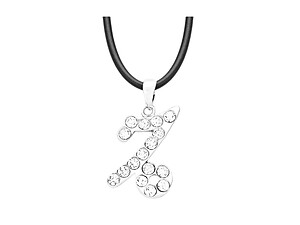 Capricorn Crystal Pave Zodiac Pendant Necklace