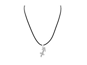 Sagittarius Crystal Pave Zodiac Pendant Necklace