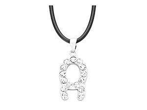 Taurus Crystal Pave Zodiac Pendant Necklace