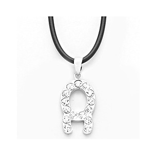 Taurus Crystal Pave Zodiac Pendant Necklace