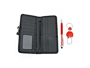 London City Wallet with Pen and Keychain Gift Set