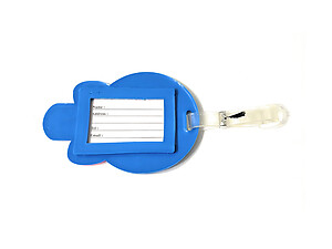 Blue Lollipop ~ Travel Suitcase ID Luggage Tag and Suitcase Label