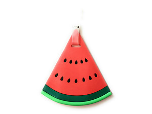 Watermelon Slice ~ Travel Suitcase ID Luggage Tag and Suitcase Label