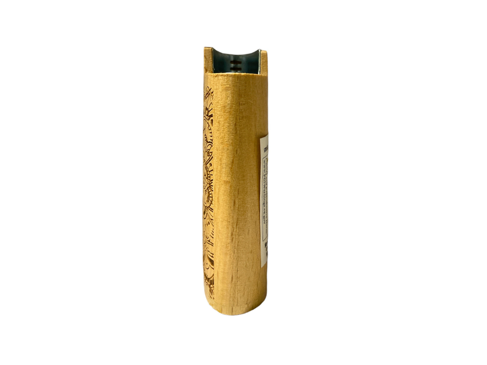 Wood Laser Etched Lighter Case Cover Holder Fits Bic Lighters