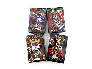 Colorful Kingsize Tattoo Design Cigarette Case