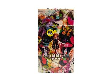 Colorful Plastic Design Cigarette Hard Case Pack Holder Fits 100's