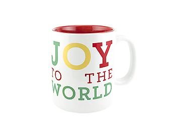 About Face Designs Joy To The World Mug