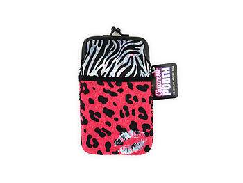 Colorful & Fun Neoprene Cigarette Pouch with Snap Clasp Closure