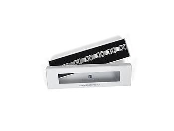 Men's Boxed Stainless Steel Bracelet - Style 9682