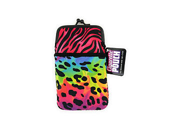 Colorful & Fun Neoprene Cigarette Pouch with Zipper Pocket