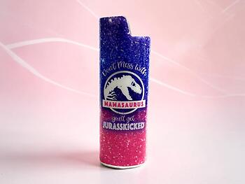 Colorful & Fun Epoxy Metal Lighter Case Cover Holder