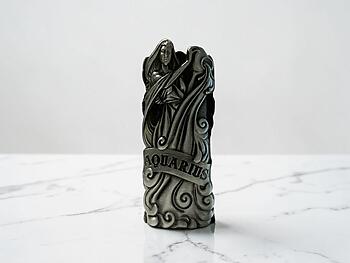 Aquarius Zodiac Astrology Lighter Case Fits Bic Lighters