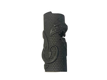 Dragon Black Mystic Lighter Case Fits Bic Lighters