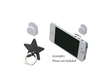 Gray Star Universal Premium Smartphone Mount Ring Hook