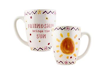 Friendship Brings the Sun .... 12 Once Coffee Mug