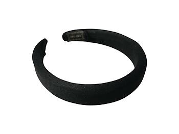 Black Handmade Padded Cushion Fashion Headband Hair Accessory