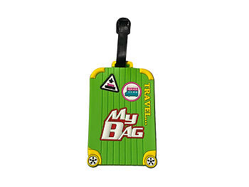 Green My Bag ~ Travel Suitcase ID Luggage Tag and Suitcase Label