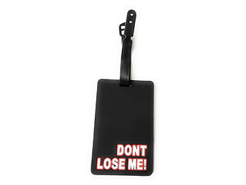 Black Dont Lose Me ~ Travel Suitcase ID Luggage Tag and Suitcase Label