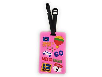 Lets Go Travel ~ Travel Suitcase ID Luggage Tag and Suitcase Label