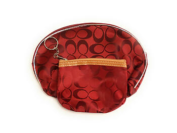 Infinity Pattern Large Zipper Cosmetic Bag & Coin Purse Set