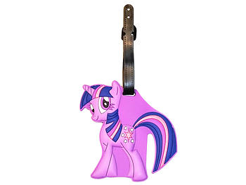 Little Purple Pony ~ Travel Suitcase ID Luggage Tag and Suitcase Label