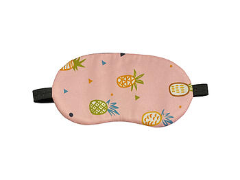 Pink Summer Fruit Theme Sleeping Mask w/ Elastic Back for Sleep or Travel