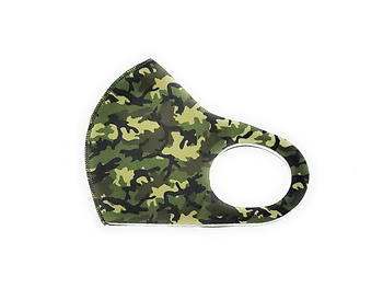 Cool Camo Print Face Mask Washable & Reusable