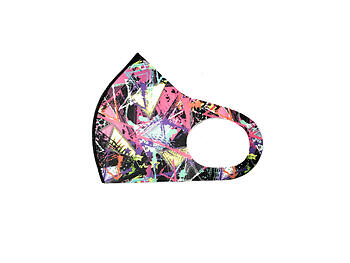 Cool Abstract Print Face Mask Washable & Reusable