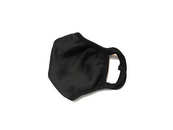 Black Fabric Reusable Protective Face Mask